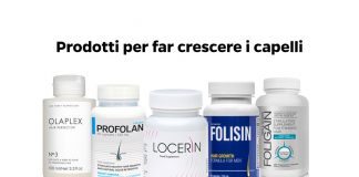 prodotti per far crescere i capelli